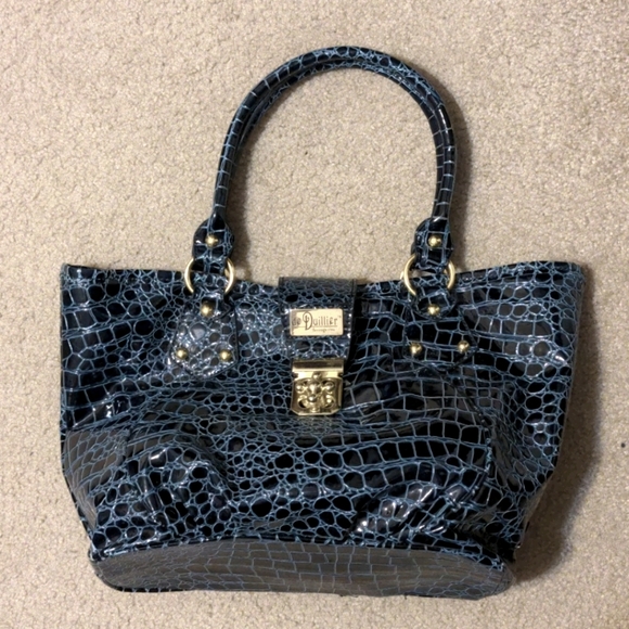 Blue de Duillier handbag purse - Picture 1 of 3